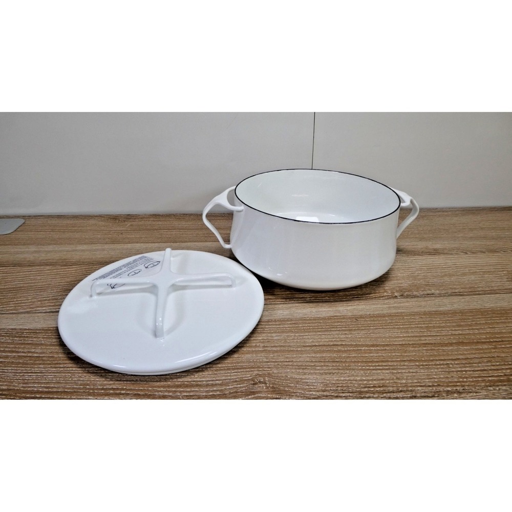 Dansk JHQ Kobenstyle White Casserole, 4.1 LB Casserole, 2-Quart - New - Picture 3 of 6